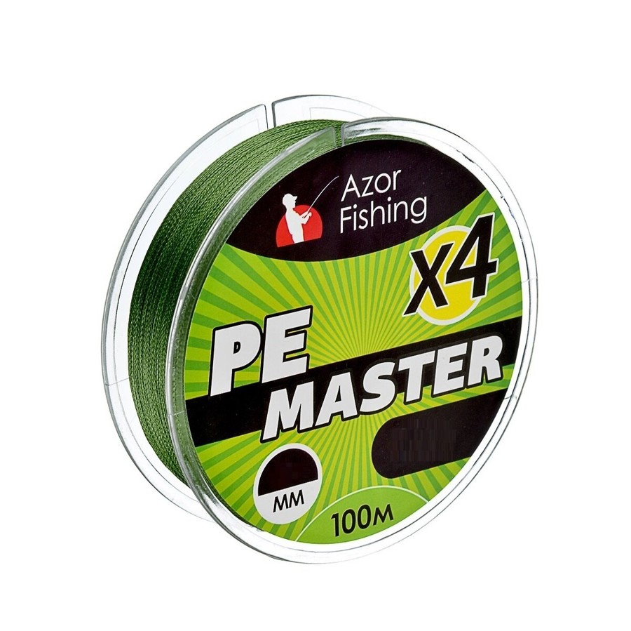 Плетёный шнур Azor Fishing PE Мастер X4