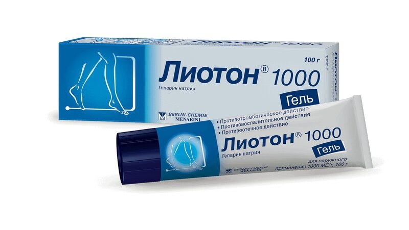 Лиотон 1000 гель