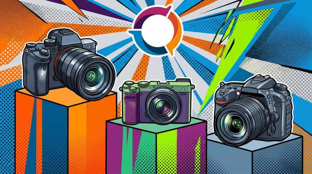 Лучшие фотоаппараты по версии DxOMark: Sony A7 IV, Sony A7C и Nikon D7200 на пьедесталах