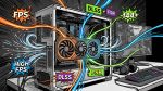 Игровая видеокарта в системном блоке с DLSS и FSR