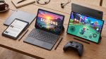 Планшеты Samsung Galaxy Tab с клавиатурой, S Pen и геймпадом