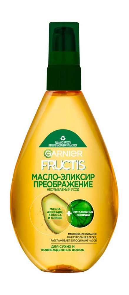 Масло-эликсир для волос Garnier Fructis Преображение