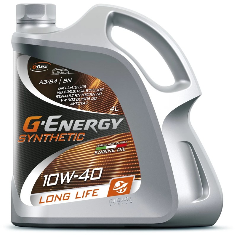 Моторное масло G-Energy Synthetic Long Life 10W-40