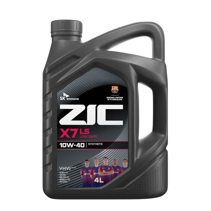 Моторное масло ZIC X7 LS 10W-40