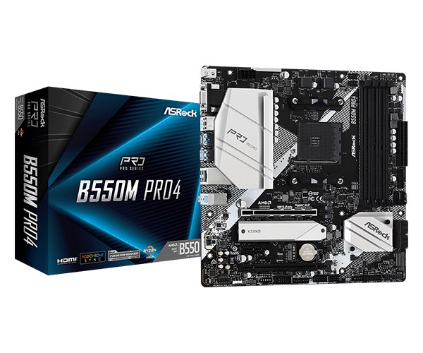 Материнская плата ASRock B550M Pro4
