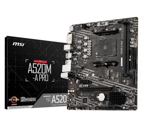 Материнская плата MSI A520M-A Pro