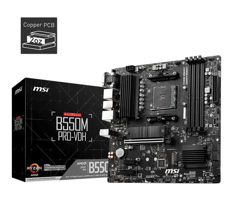 Материнская плата MSI B550M Pro-VDH