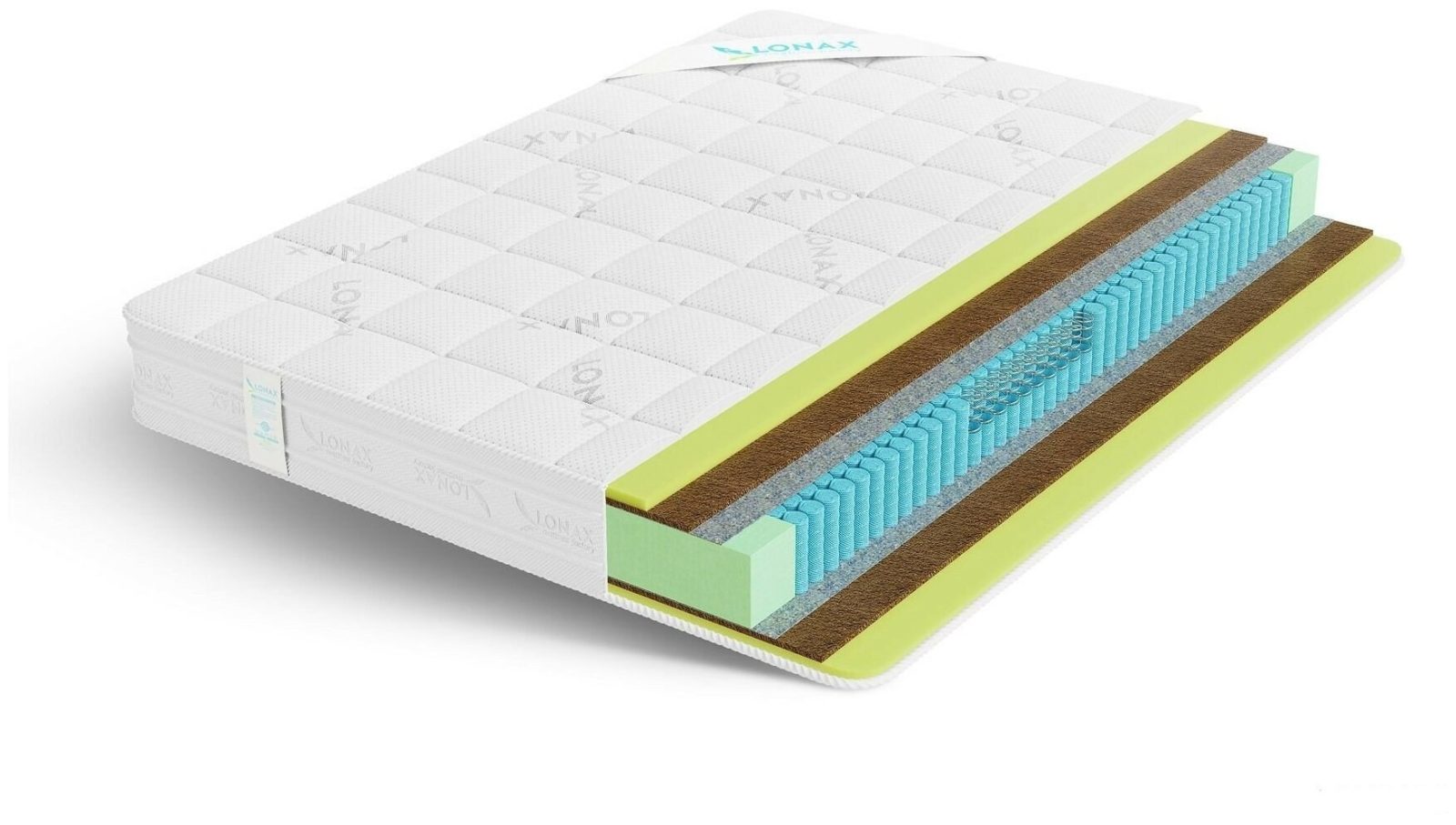 Матрас Lonax Cocos S1000 в разрезе