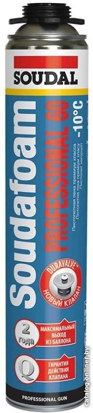 Монтажная пена Soudal Soudafoam Professional 60