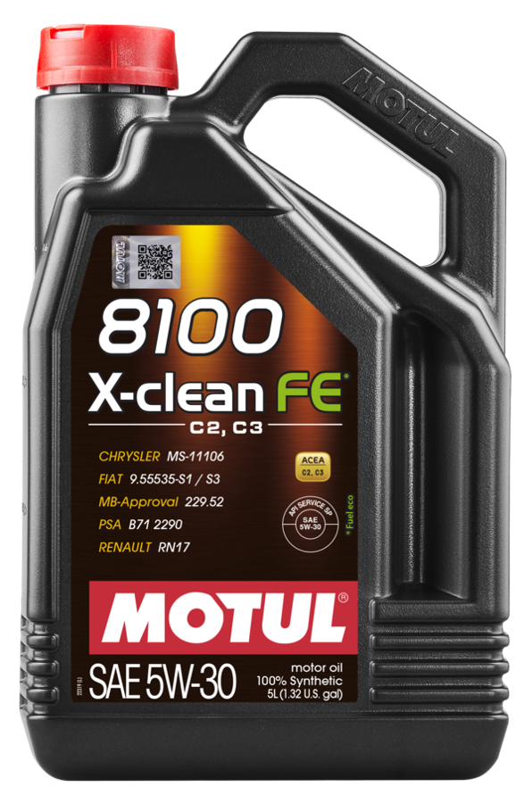 Моторное масло Motul 8100 X-clean FE 5W-30
