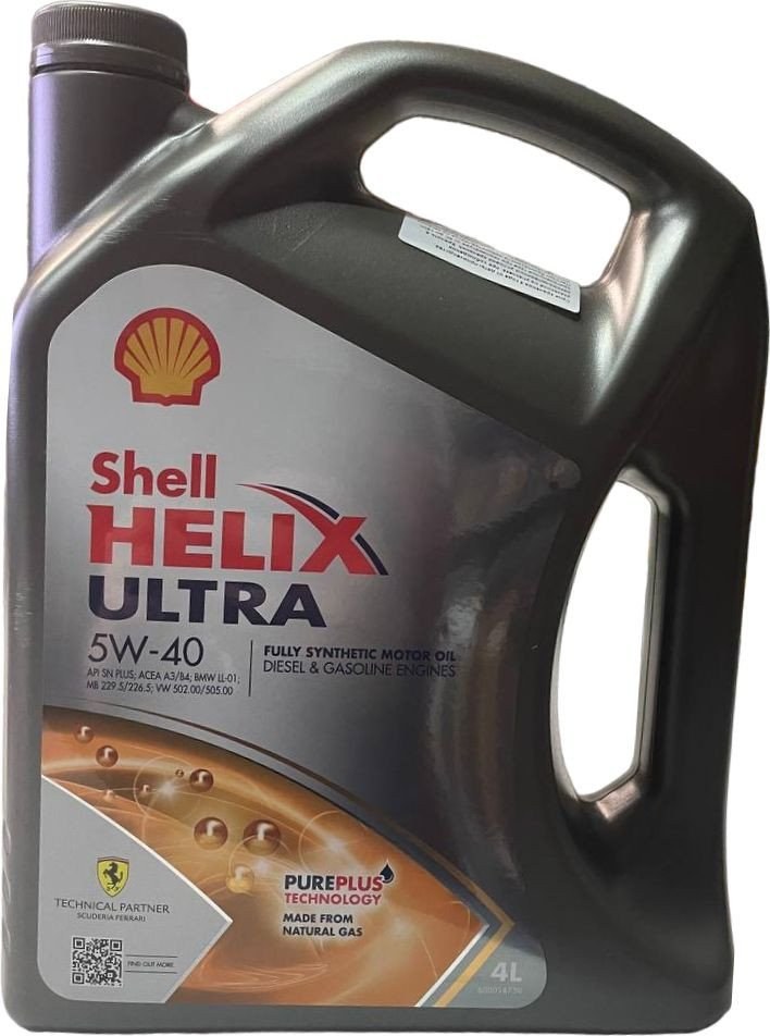 Моторное масло Shell Helix Ultra 5W-40