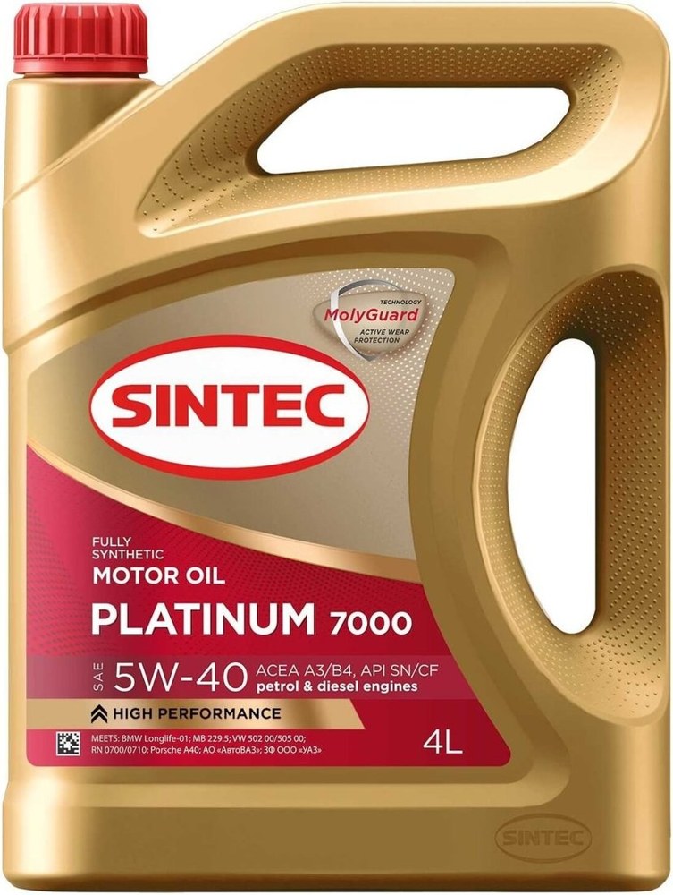 Моторное масло Sintec Platinum 7000 5W-40