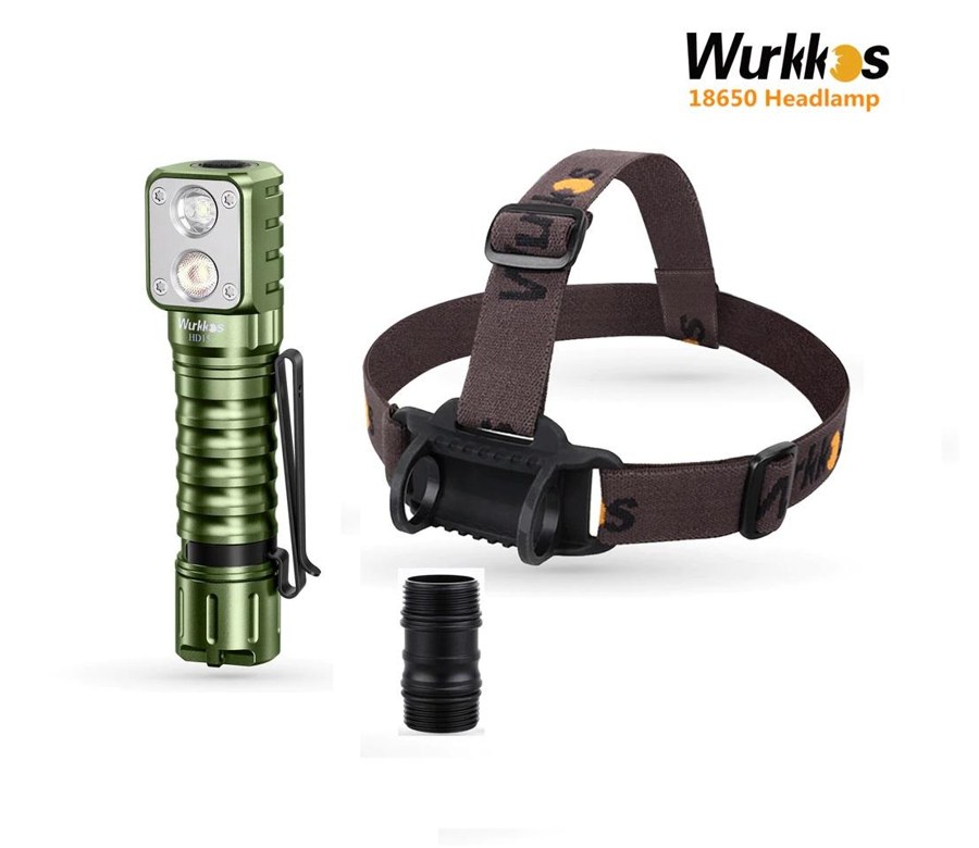 Налобный фонарь Wurkkos HD15