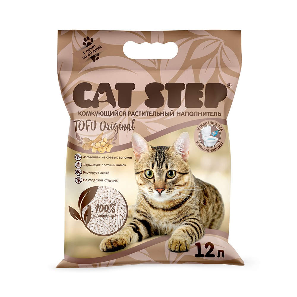Наполнитель Cat Step Tofu Original