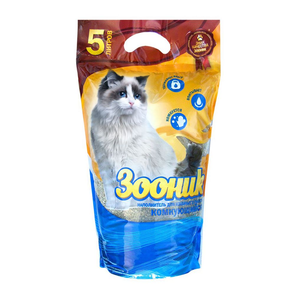 Наполнитель Зооник комкующийся