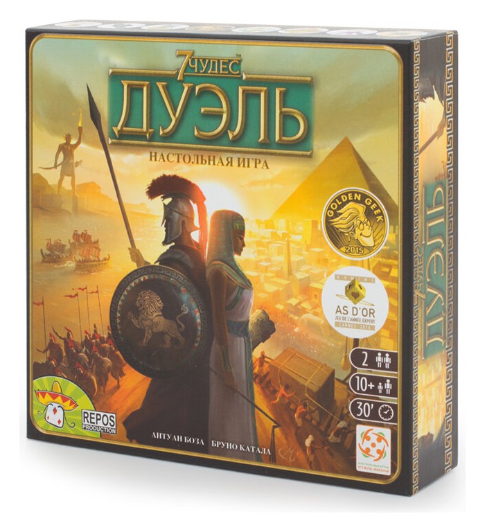 Настольная игра 7 Чудес: Дуэль