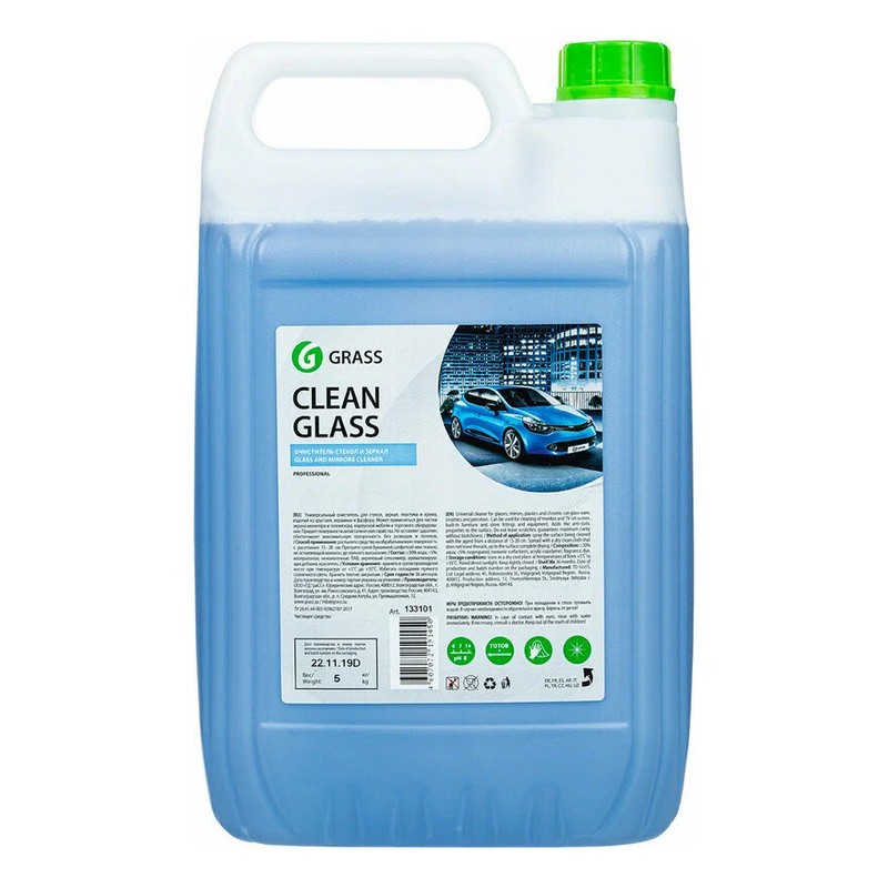 Средство для мытья стекол Grass Clean Glass Professional 5 л