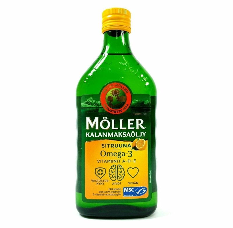 Moller Рыбий жир жидкий Moller Omega-3