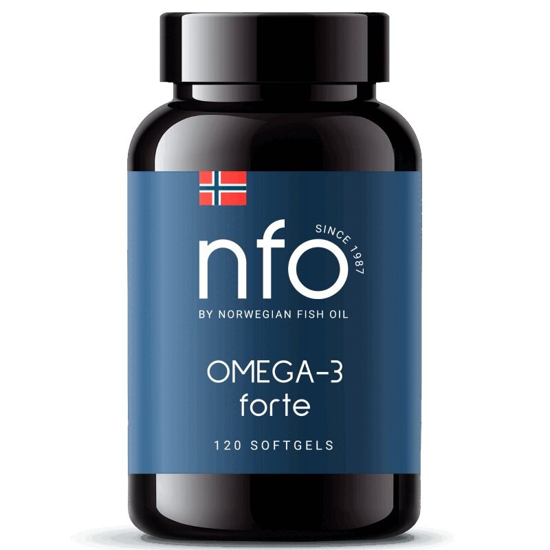 NFO (Norwegian Fish Oil) Омега-3 Форте 1384 мг
