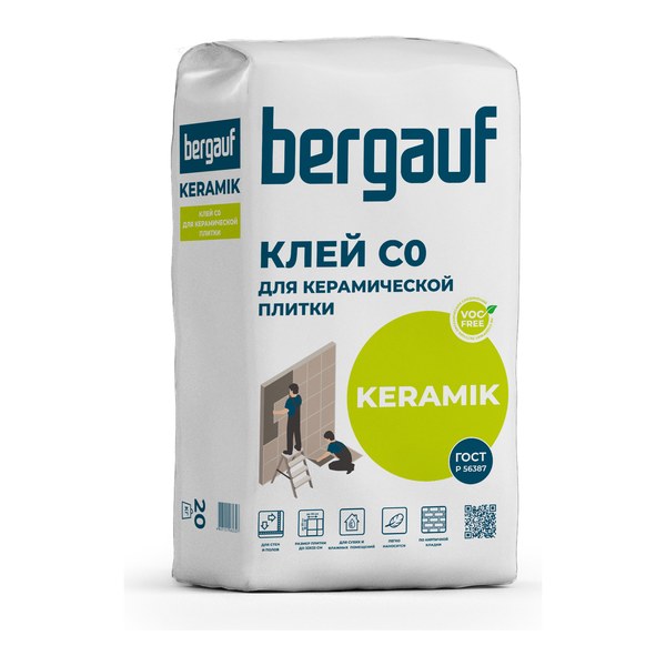 Плиточный клей Bergauf Keramik
