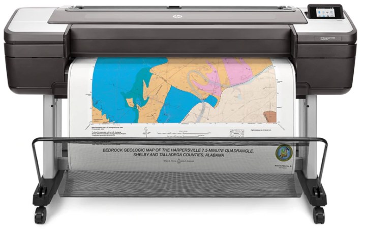 Широкоформатный принтер HP DesignJet T1700
