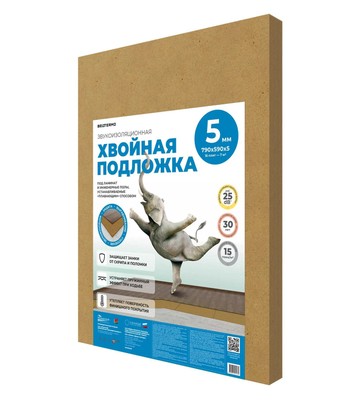 Подложка под ламинат Beltermo Underfloor 5 мм