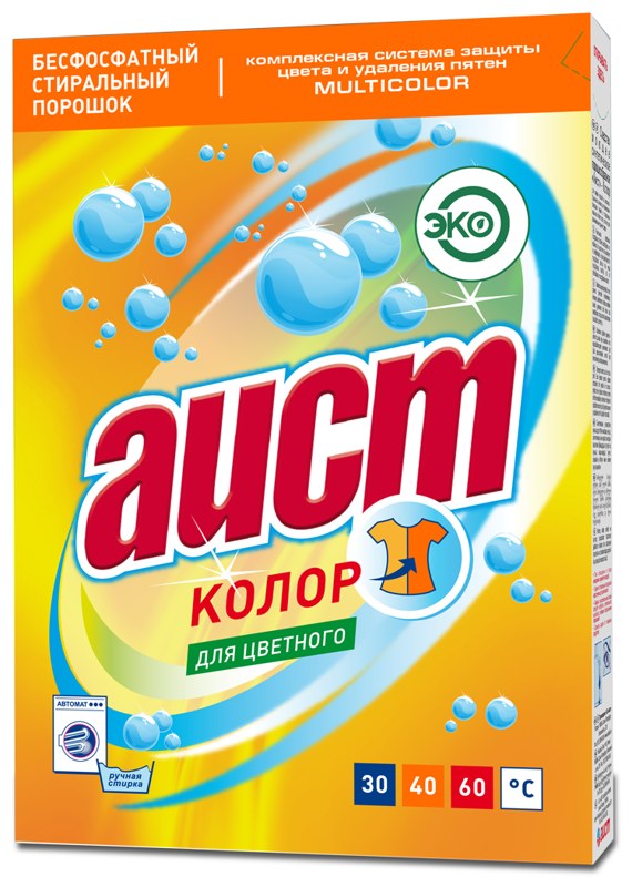 Стиральный порошок Аист Колор