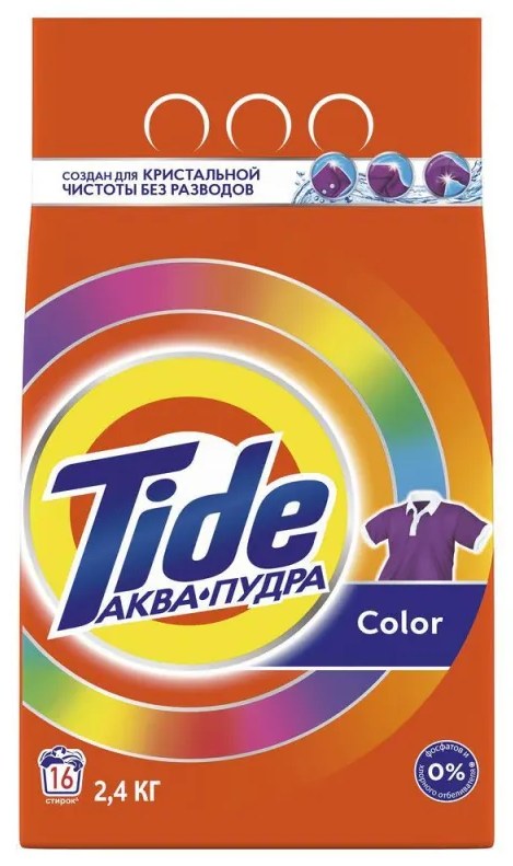 Стиральный порошок Tide Color Аквапудра