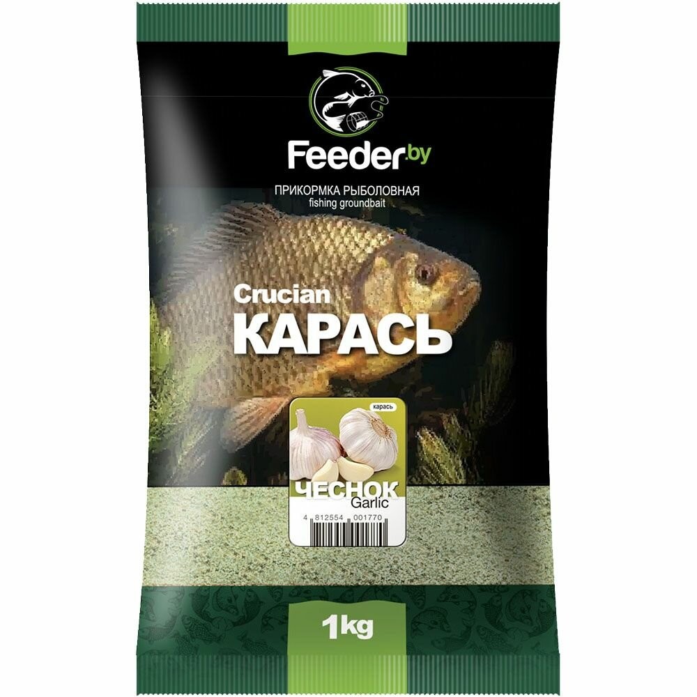Прикормка FeederBy Original Crucian Garlic Green 1 кг