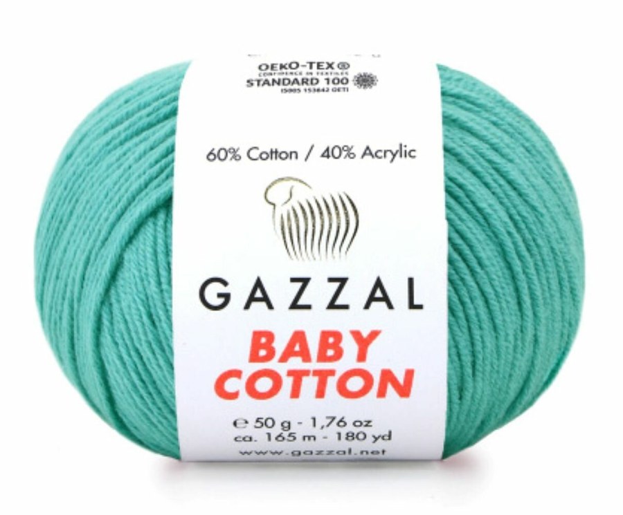 Пряжа Gazzal Baby Cotton