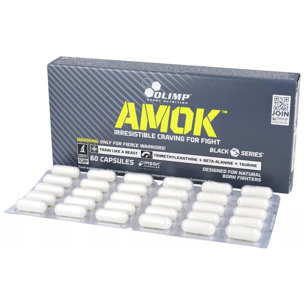 Предтренировочный комплекс Olimp Amok