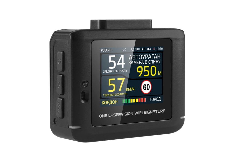 Радар-детектор iBOX ONE LaserVision WiFi Signature
