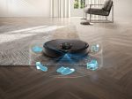 Робот-пылесос Ecovacs Deebot распознаёт препятствия на полу