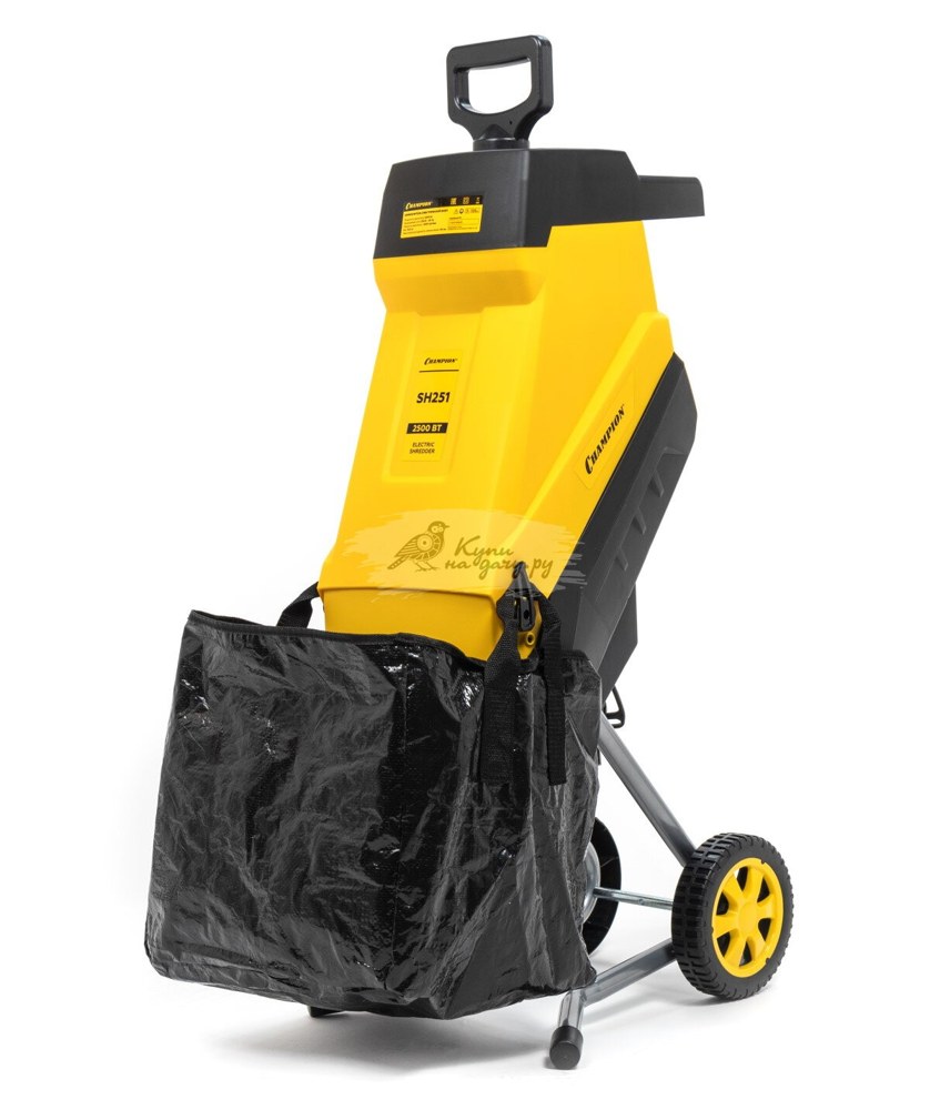 Электрический садовый измельчитель Champion SH251