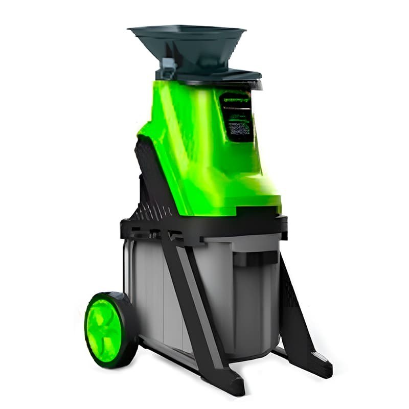 Электрический садовый измельчитель Greenworks GW-2800SD