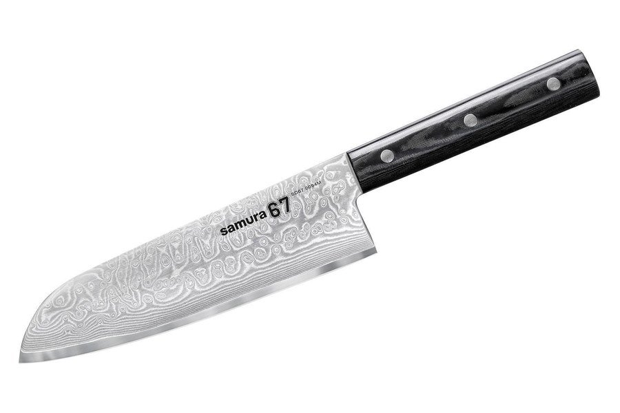 Сантоку Samura 67 Damascus SD67-0094M/K