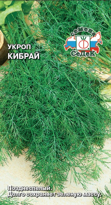 Семена укропа Кибрай
