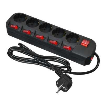 Сетевой фильтр Buro 500SH-1.8-SW-B