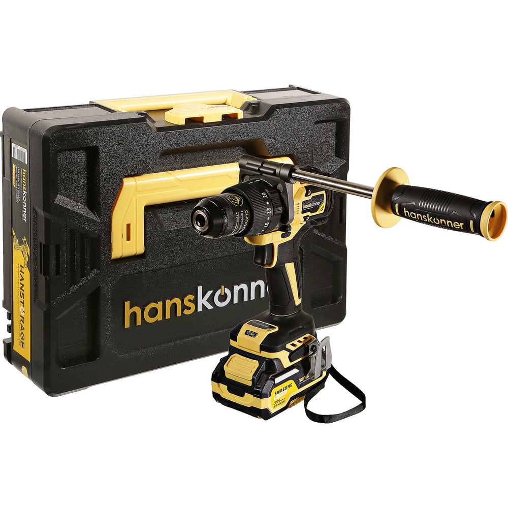 Шуруповерт Hanskonner HCD20165PRO
