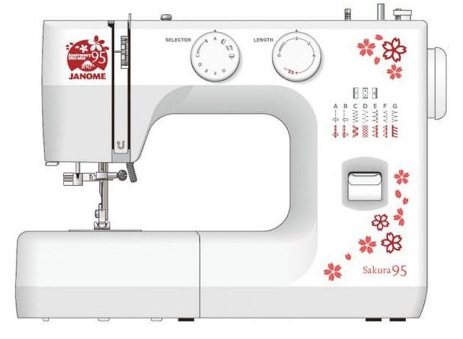 Швейная машинка Janome Sakura 95