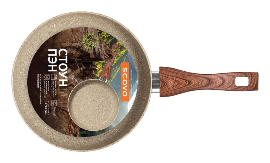 Сковорода Scovo Stone Pan 24 см