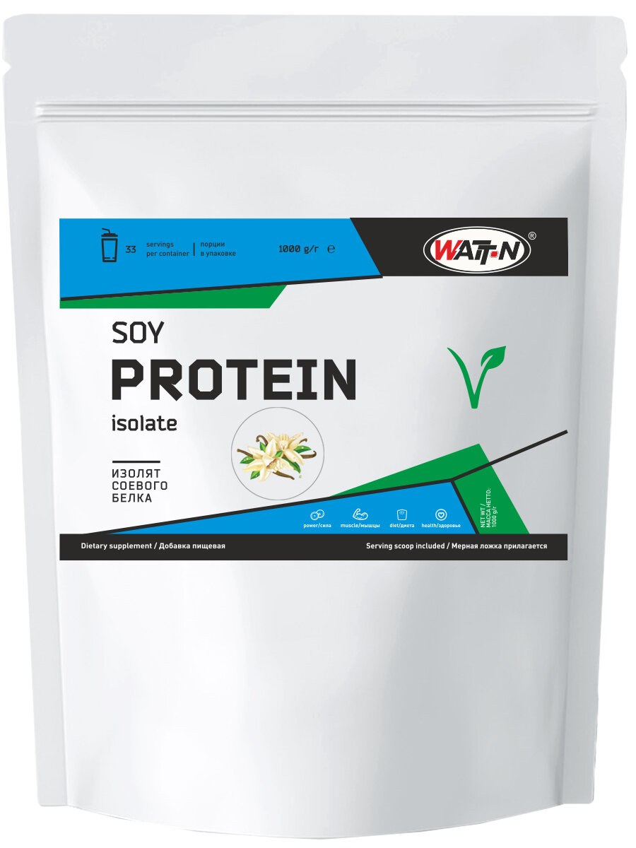 Соевый протеин WATT Nutrition Soy Protein Isolate