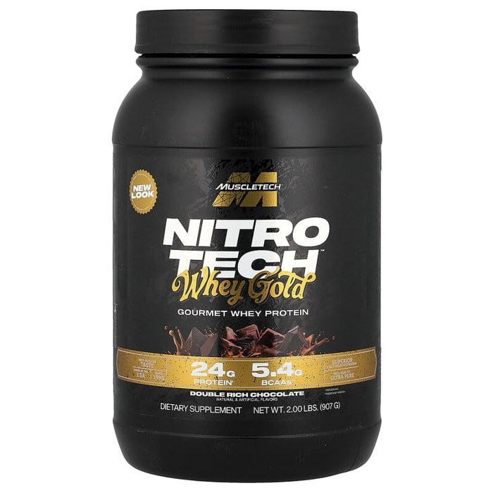 Протеин MuscleTech Nitro-Tech 100% Whey Gold
