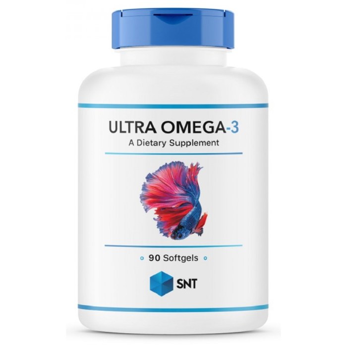 SNT Ultra Omega-3 1250 мг, 90 капсул
