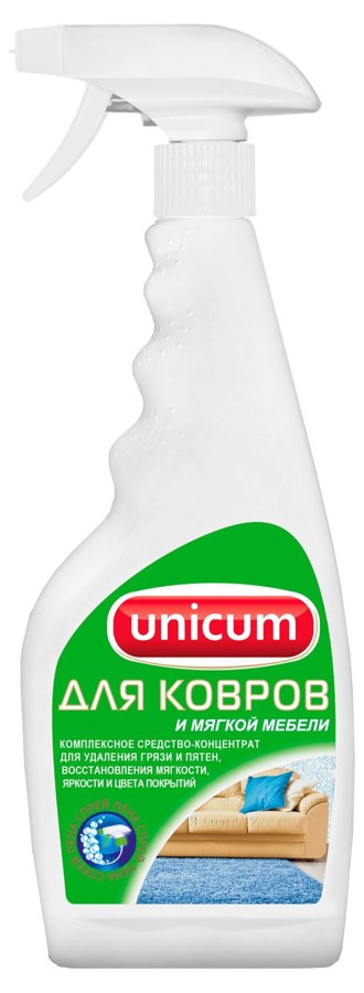 Спрей-пена для ковров и мягкой мебели Unicum