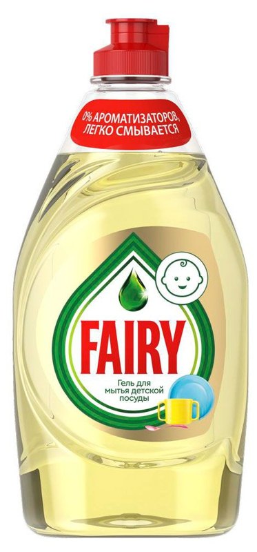 Средство для мытья посуды Fairy для детской посуды