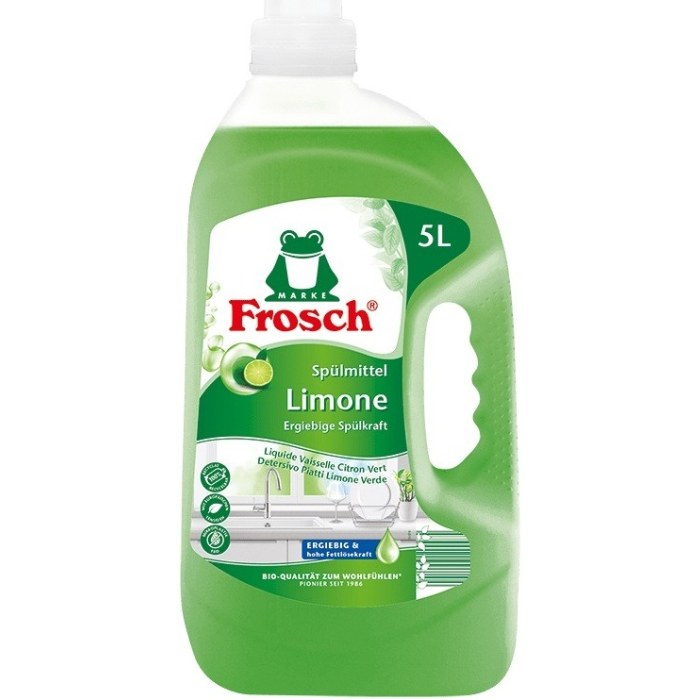 Средство для мытья посуды Frosch, 5 л