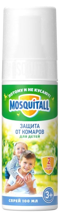 Детский спрей от комаров Mosquitall Нежная защита