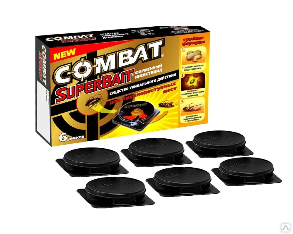 Ловушки от тараканов Combat SuperBait
