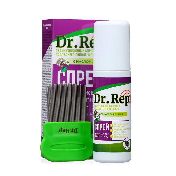 Спрей Dr.Rep от вшей и гнид